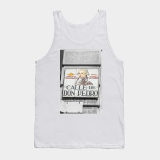 Don Pedro Street, Madrid Tank Top